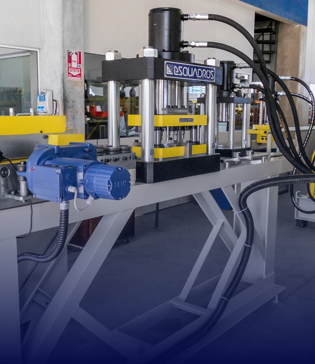 Banner automatic press feeding machines - Esquadros®