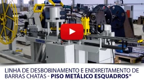 Video alimentação de prensa - Esquadros®