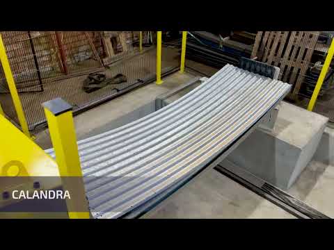 Linha Automática para Produção de Chapas de Corpo Lateral Tipo Silo | Esquadros