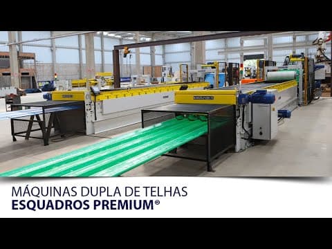 Máquinas Dupla de Telhas - Esquadros Premium