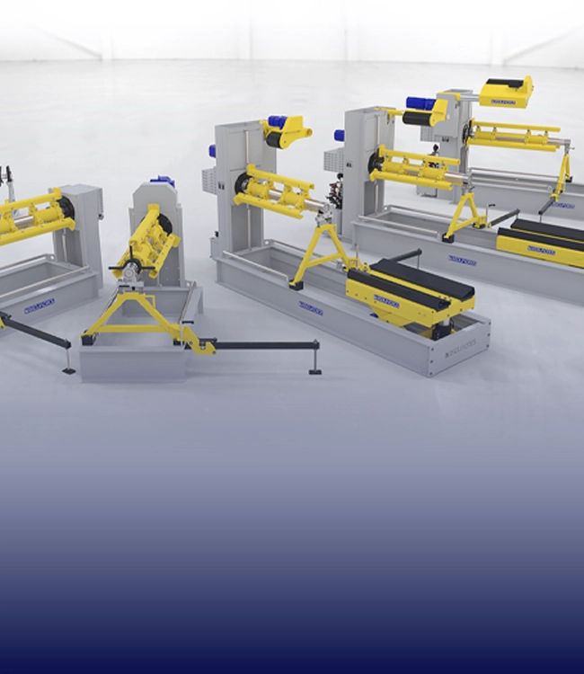 Banner línea de desbobinadores - Esquadros®