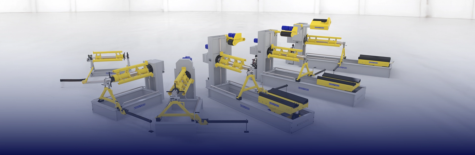 Banner línea de desbobinadores - Esquadros®