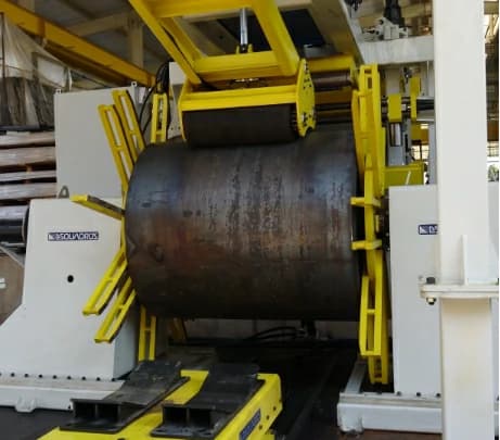 Desbobinador Dual Bobina de Aço - Esquadros®
