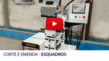 Video 2 máquina de corte transversal 1600.13 - Esquadros®