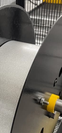 Enrolador de refilo perfiladeira de painel forro - Esquadros®