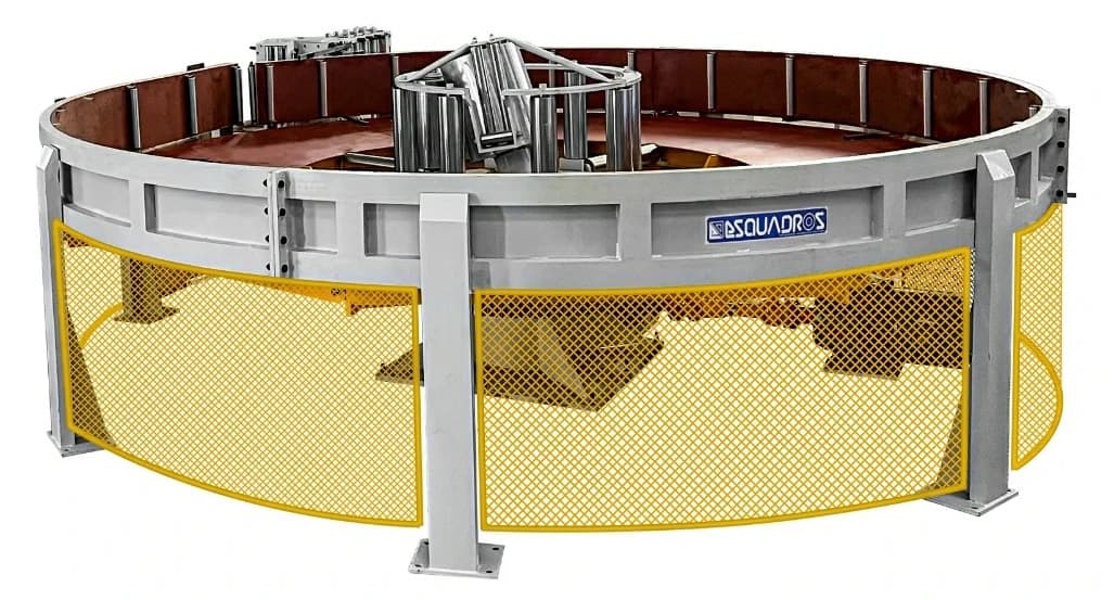 Acumulador de bobinas para Formadora de Tubos y Perfiladora de Perfiles Estructurales - Esquadros®