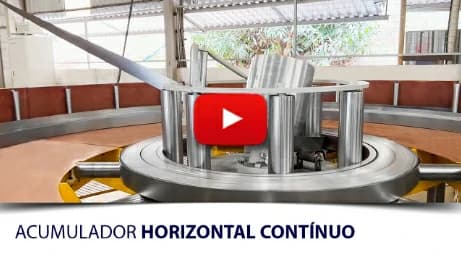 Unidad acumuladora horizontal continua - 01 video - Esquadros®
