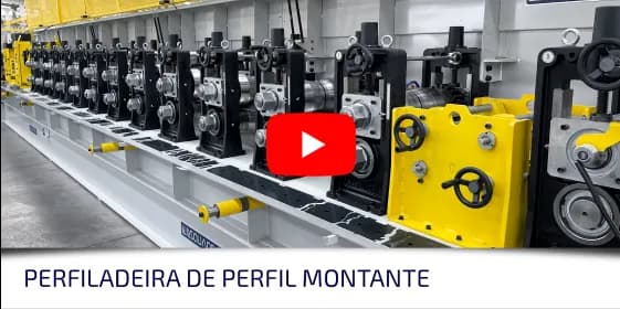 Video da pefiladeira de perfil montante - Esquadros®