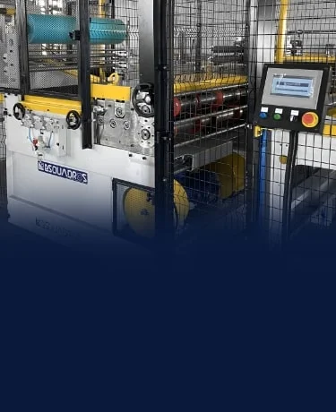 Banner linha de corte longitudinal 1300/1600.3E - Esquadros®