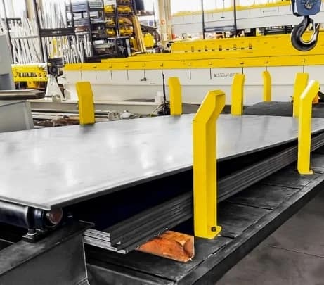Mesa de carga máquina de corte transversal 1600.13 - Esquadros®