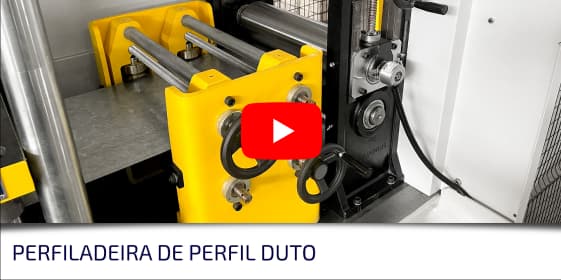 Video de la perfiladora de perfil ducto - Esquadros®
