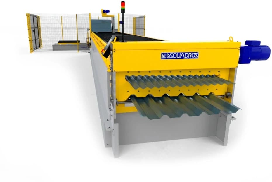 Máquina de Telhas Trapeizodal TR35x1050