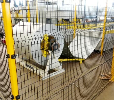 Desbobinador Cavalete com kit NR12